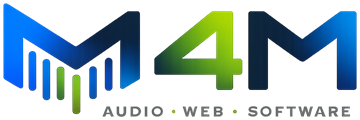 M4M Audio Web Software